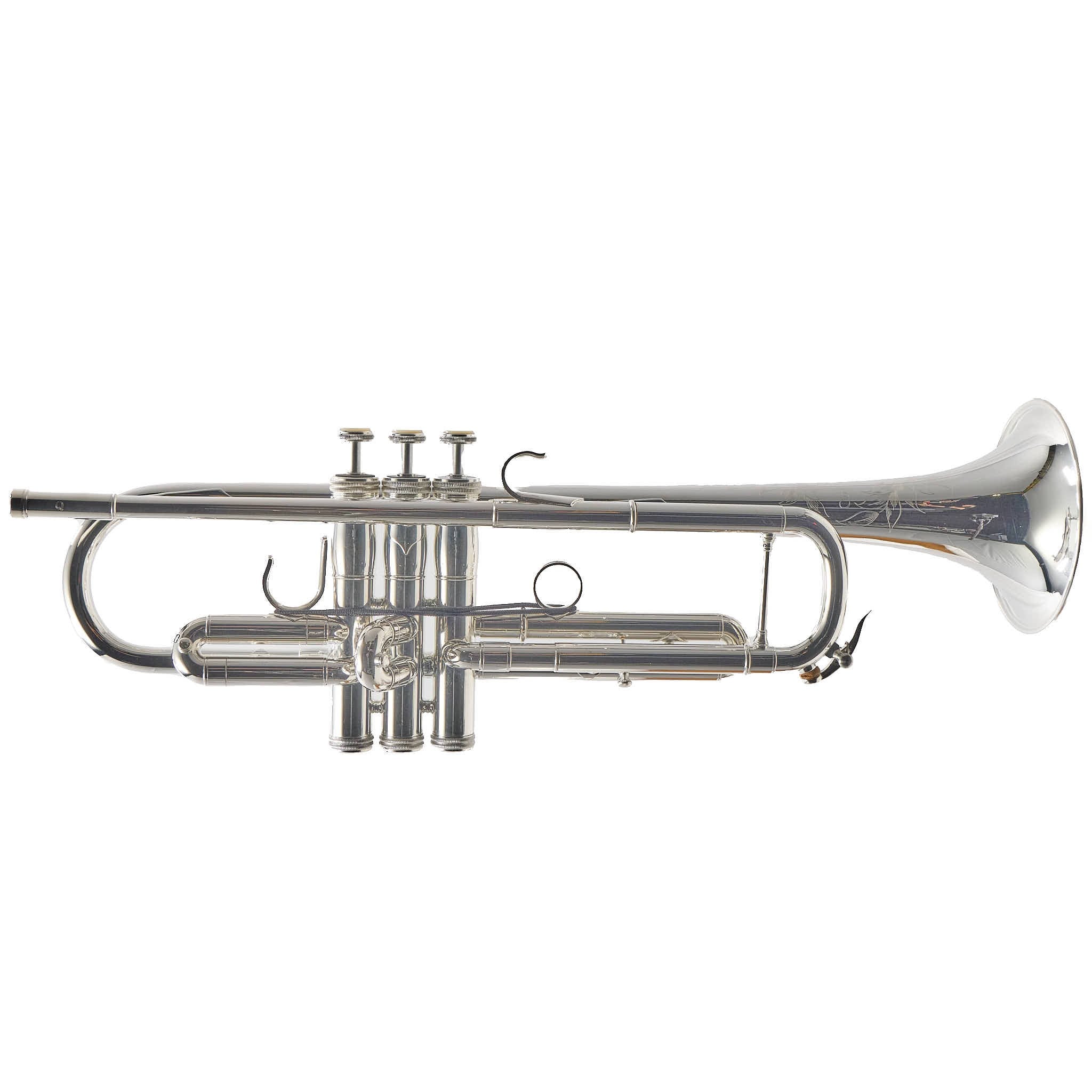S.E. Shires Q10RS Q-Series Professional Bb Trumpet in Silver Plate