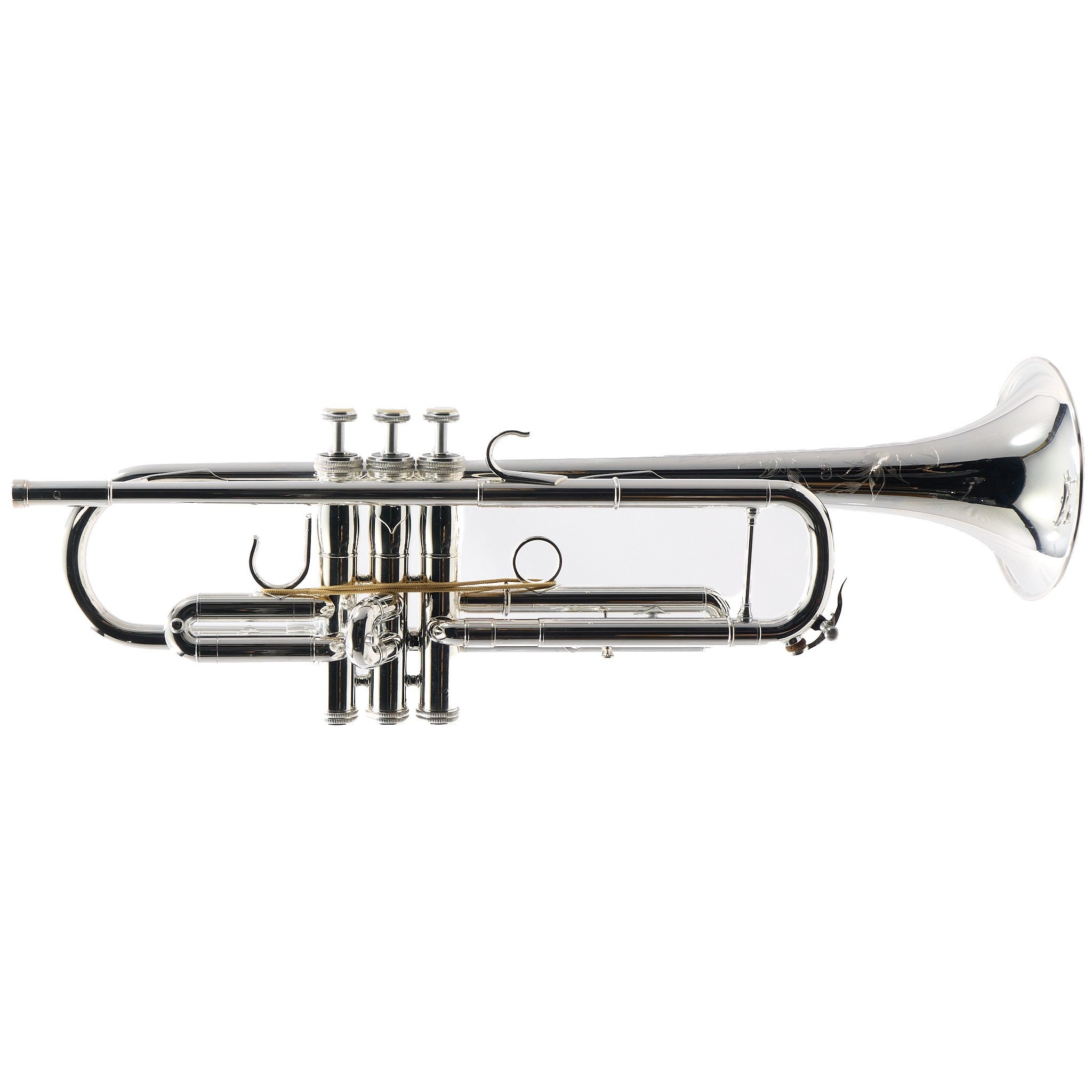 S.E. Shires Q10RS Q-Series Professional Bb Trumpet in Silver Plate