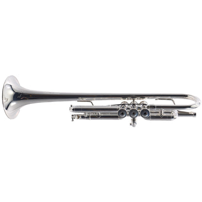 S.E. Shires Q11RS Professional C Trumpet in Silver Plate