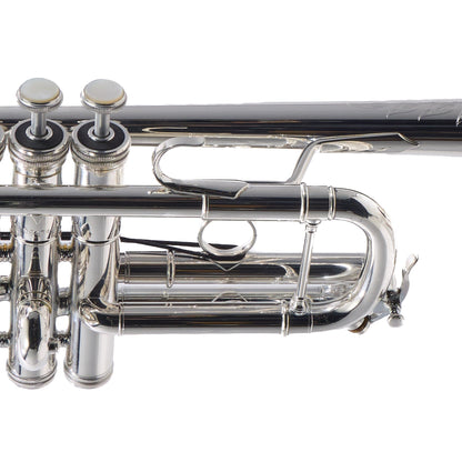 S.E. Shires Q11RS Professional C Trumpet in Silver Plate