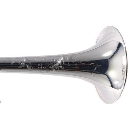 S.E. Shires Q11RS Professional C Trumpet in Silver Plate