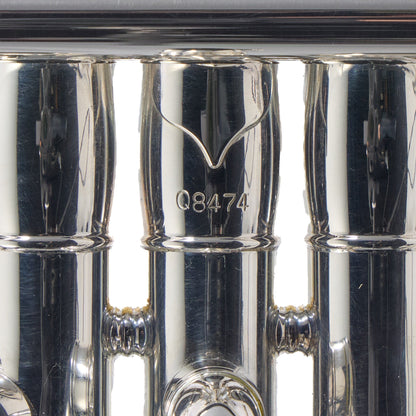 S.E. Shires Q11RS Professional C Trumpet in Silver Plate