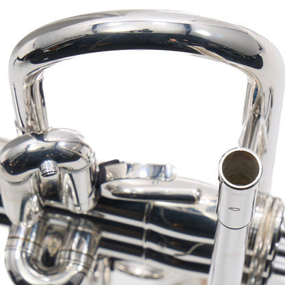 S.E. Shires Q11RS Professional C Trumpet in Silver Plate