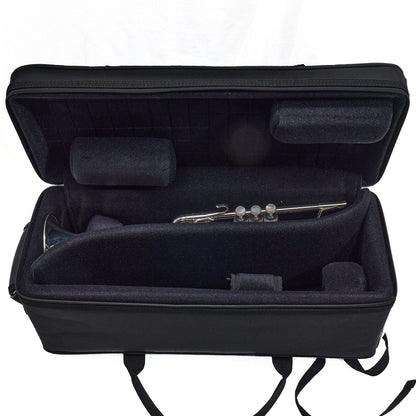 S.E. Shires Q11RS Professional C Trumpet in Silver Plate