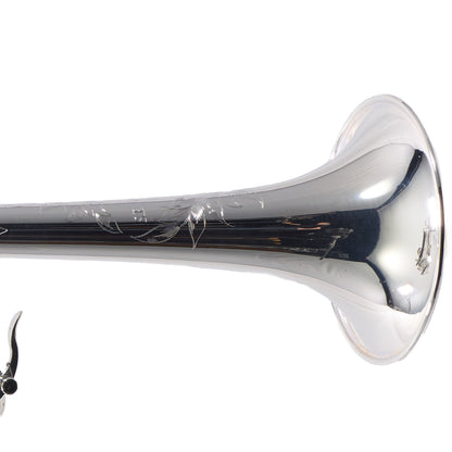 S.E. Shires Q11RS Professional C Trumpet in Silver Plate