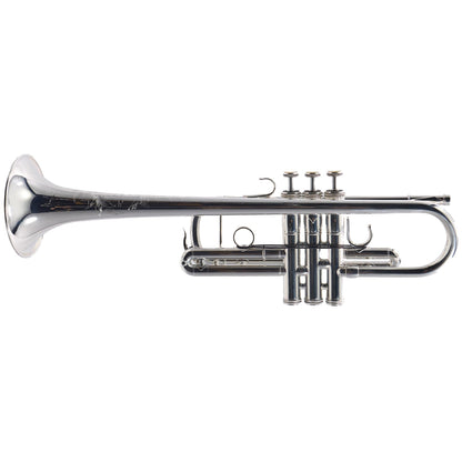 S.E. Shires Q11RS Professional C Trumpet in Silver Plate