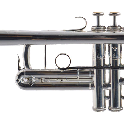 S.E. Shires Q11RS Professional C Trumpet in Silver Plate