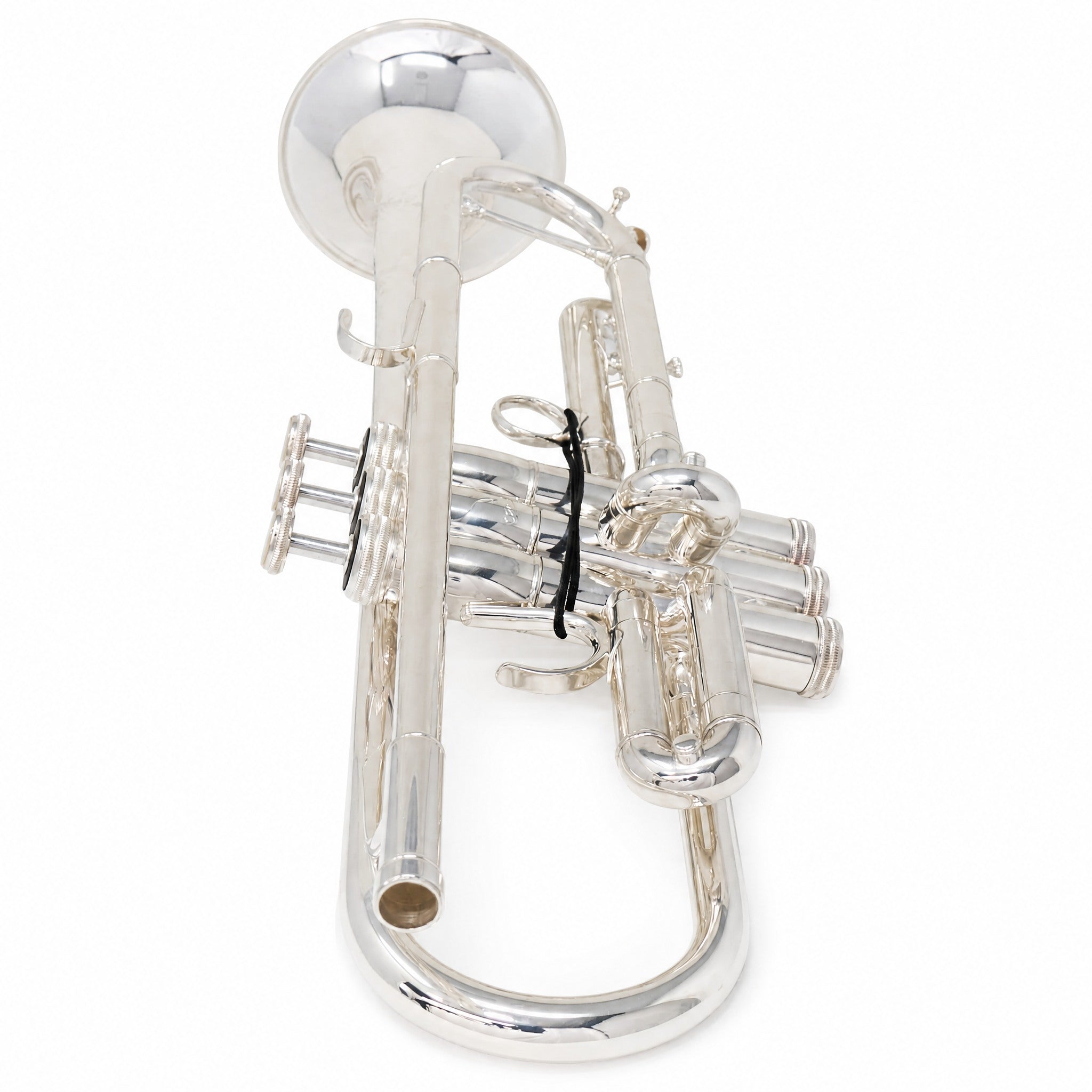 S.E. Shires Q12GRS Professional Bb Trumpet in Silver Plate