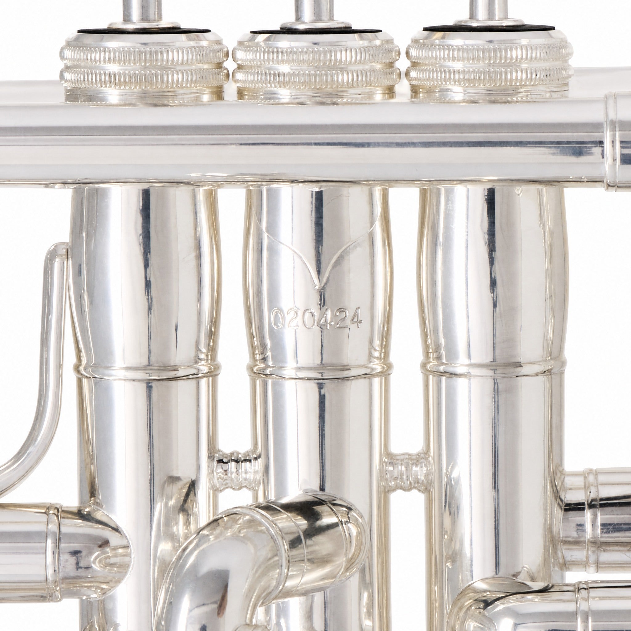 S.E. Shires Q12GRS Professional Bb Trumpet in Silver Plate