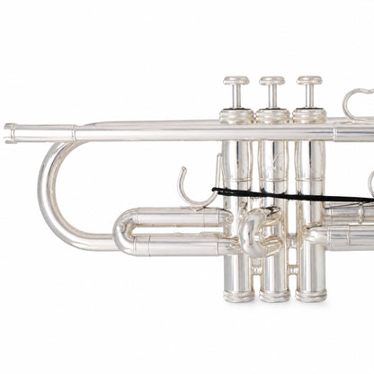 S.E. Shires Q12GRS Professional Bb Trumpet in Silver Plate