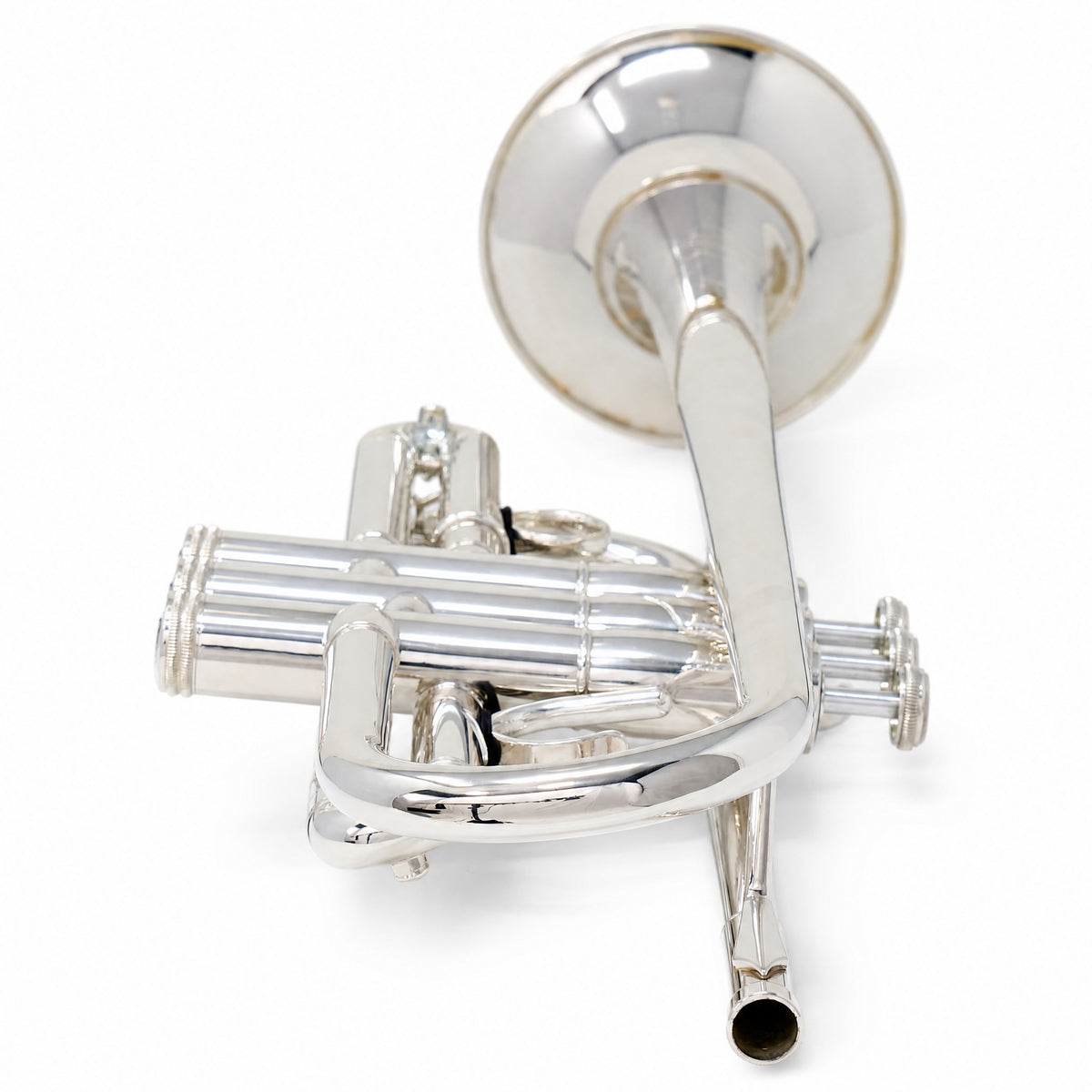 S.E. Shires Q13S Q-Series Professional C Trumpet in Silver Plate