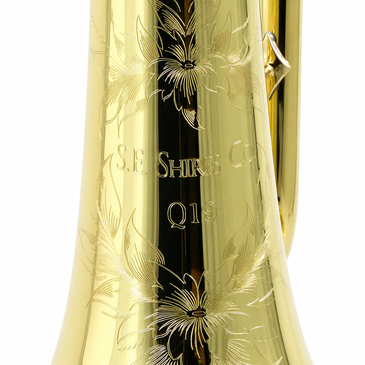 S.E. Shires Q19 Q-Series Professional Bb Flugelhorn in Clear Lacquer