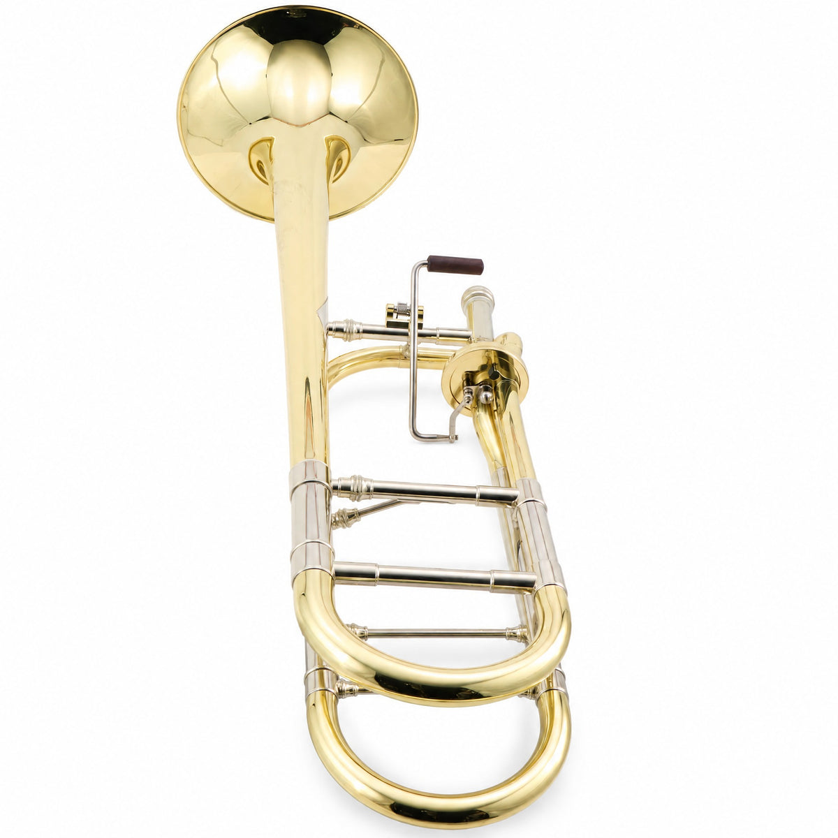 S.E. Shires Q30YA Q-Series Tenor Trombone with Yellow Brass Bell, Axial Flow Valve