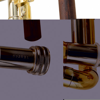 S.E. Shires Q30YA Q-Series Tenor Trombone with Yellow Brass Bell, Axial Flow Valve