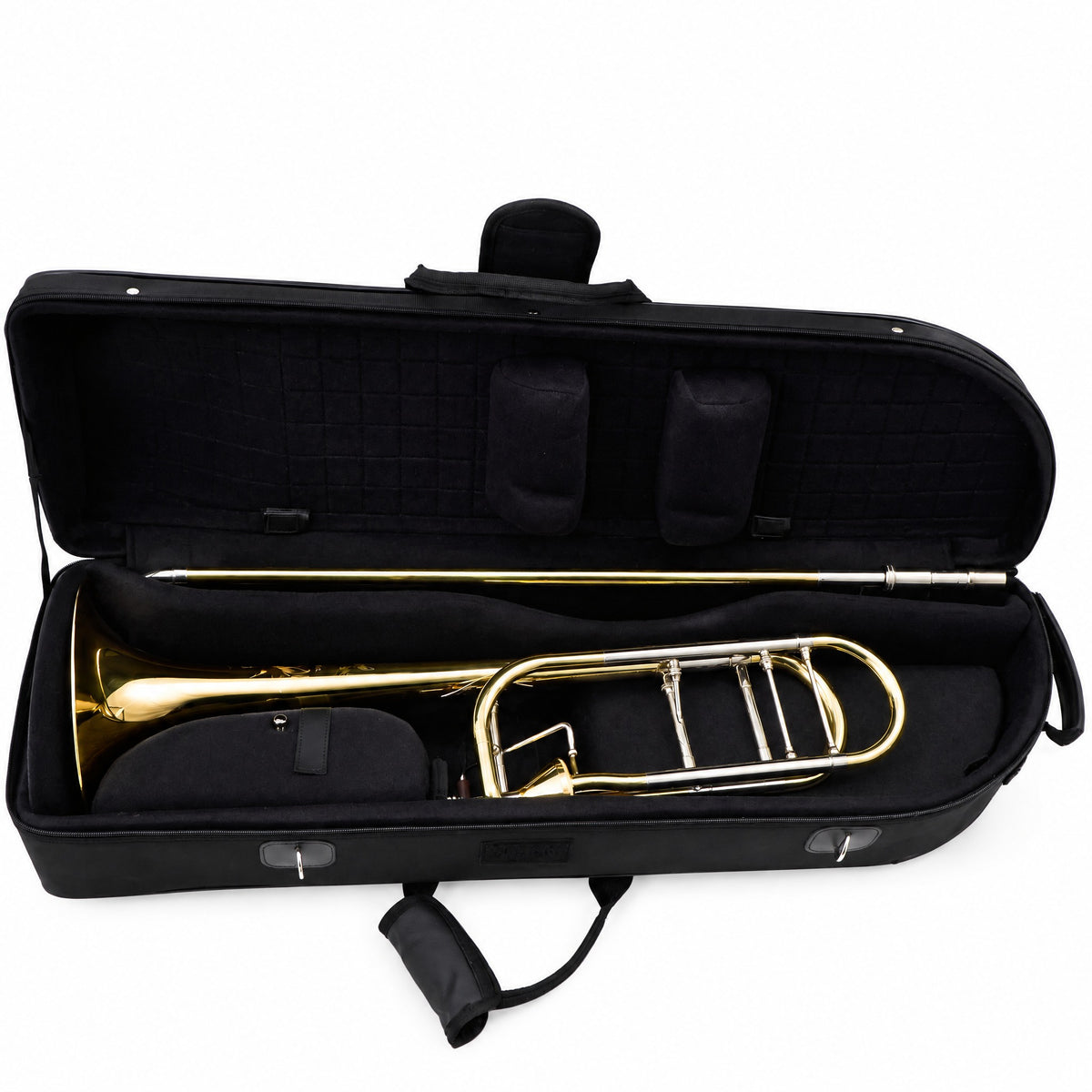 S.E. Shires Q30YA Q-Series Tenor Trombone with Yellow Brass Bell, Axial Flow Valve