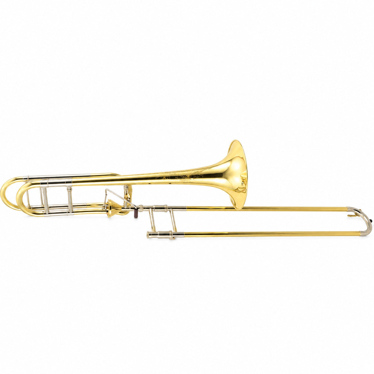 S.E. Shires Q30YA Q-Series Tenor Trombone with Yellow Brass Bell, Axial Flow Valve
