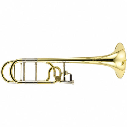 S.E. Shires Q30YR Q-Series Tenor Trombone with Yellow Brass Bell, Rotary Valve