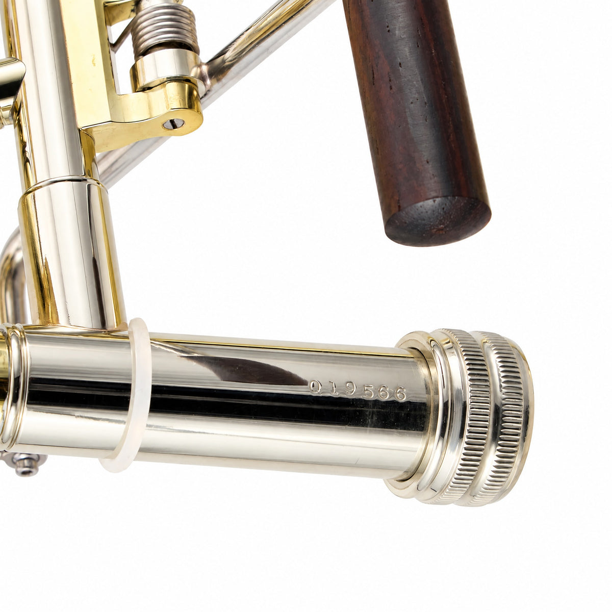 S.E. Shires Q30YR Q-Series Tenor Trombone with Yellow Brass Bell, Rotary Valve