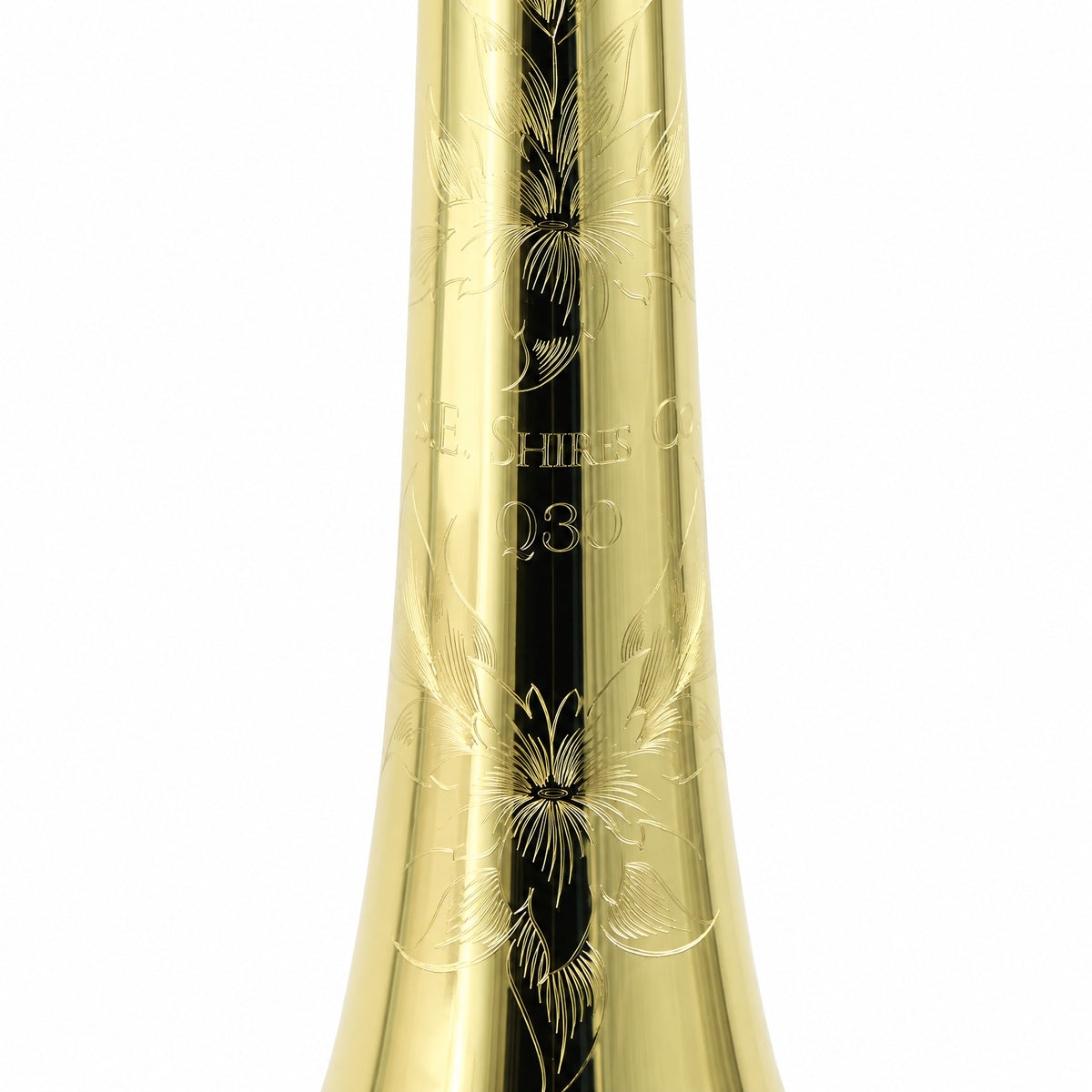 S.E. Shires Q30YR Q-Series Tenor Trombone with Yellow Brass Bell, Rotary Valve