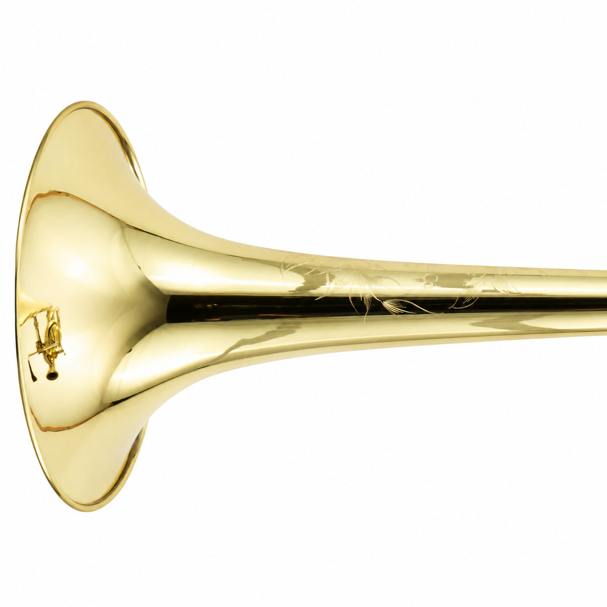 S.E. Shires Q30YR Q-Series Tenor Trombone with Yellow Brass Bell, Rotary Valve