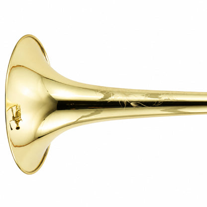 S.E. Shires Q30YR Q-Series Tenor Trombone with Yellow Brass Bell, Rotary Valve