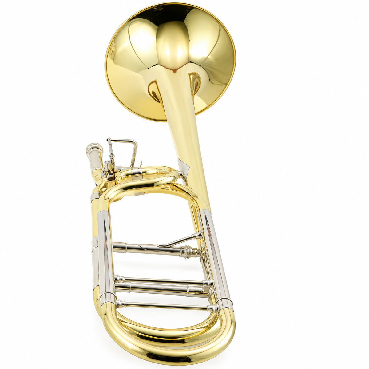 S.E. Shires Q30YR Q-Series Tenor Trombone with Yellow Brass Bell, Rotary Valve