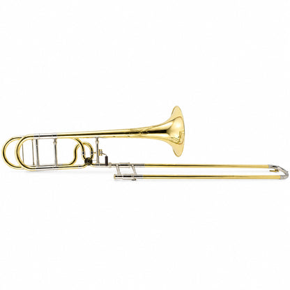 S.E. Shires Q30YR Q-Series Tenor Trombone with Yellow Brass Bell, Rotary Valve