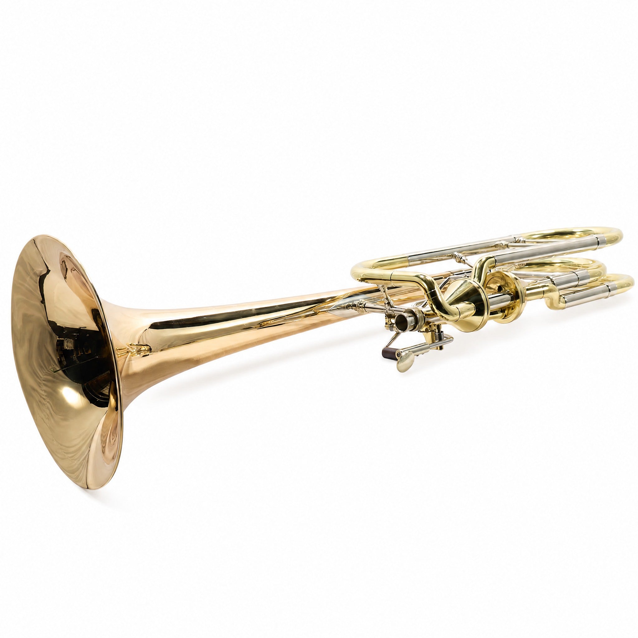 S.E. Shires Q36GA Q-Series Bass Trombone with Dual Axial Flow Valves
