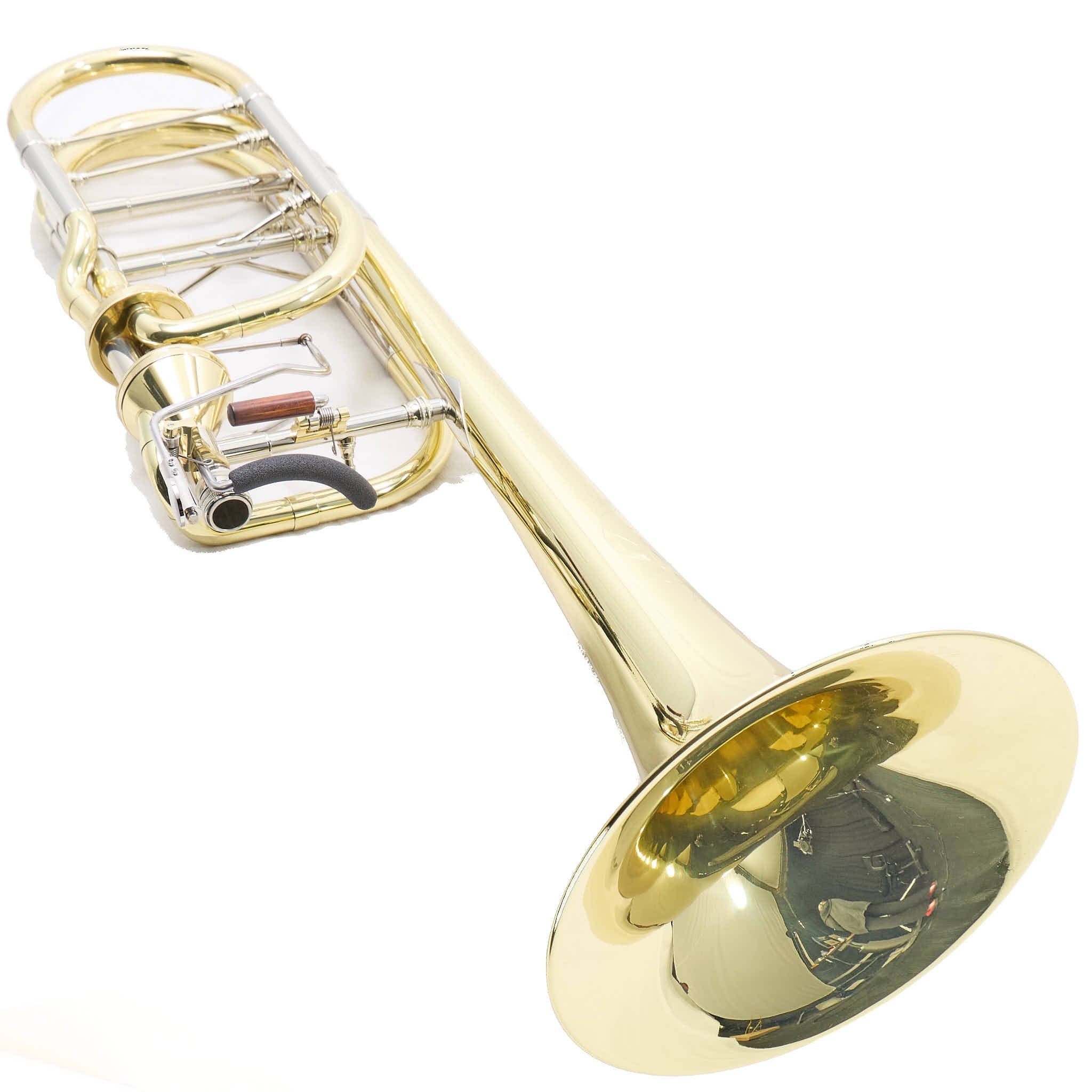 S.E. Shires Q36YA Q-Series Professional Bass Trombone with Dual Axial Flow Valves