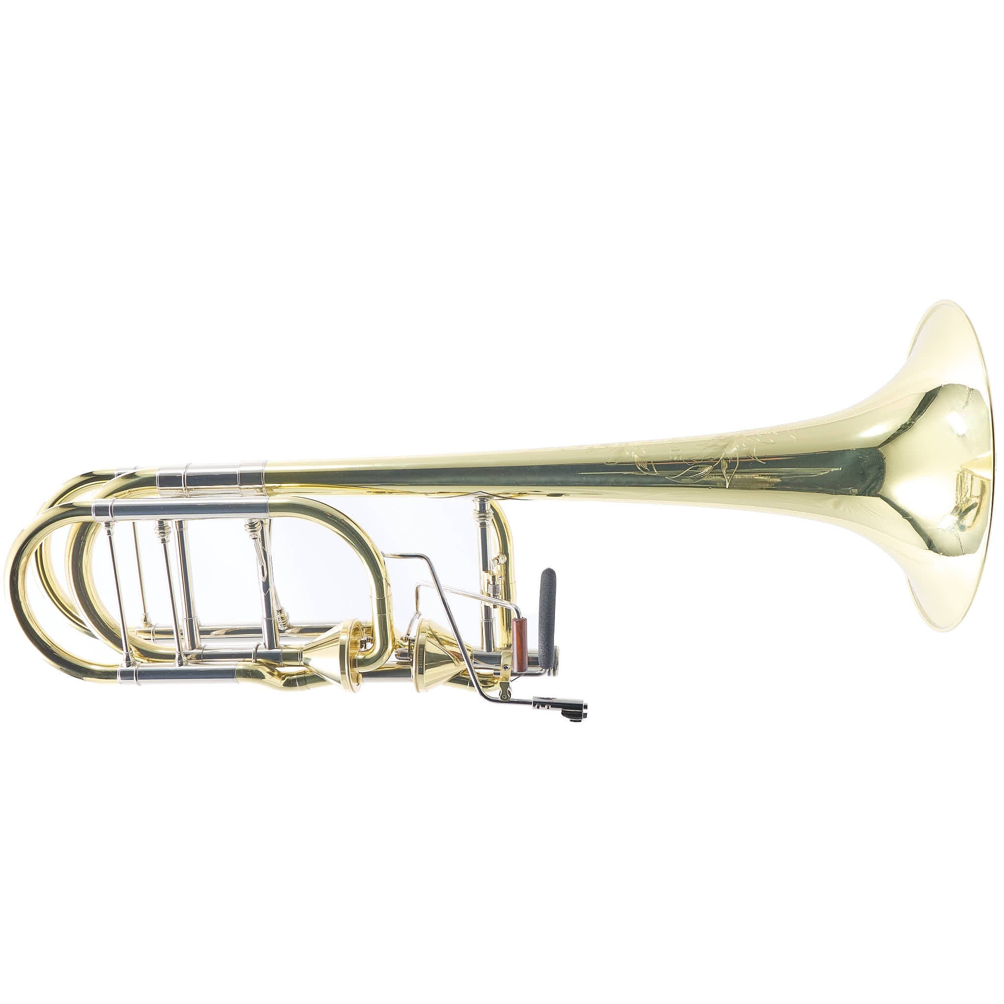 S.E. Shires Q36YA Q-Series Professional Bass Trombone with Dual Axial Flow Valves