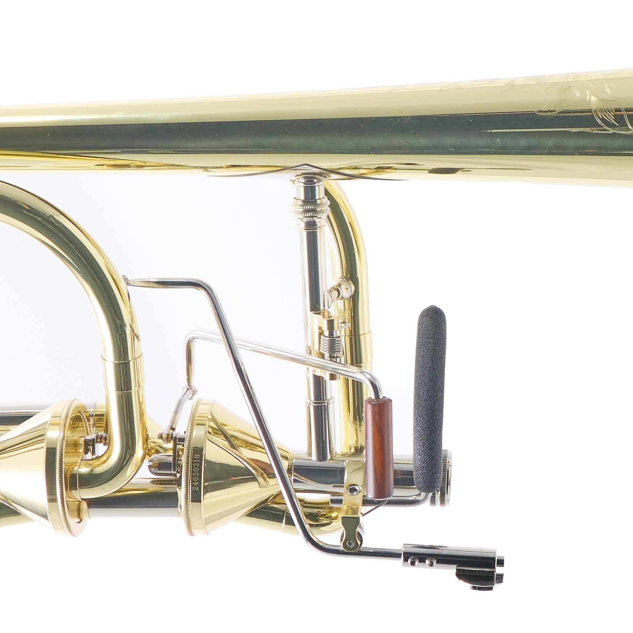 S.E. Shires Q36YA Q-Series Professional Bass Trombone with Dual Axial Flow Valves