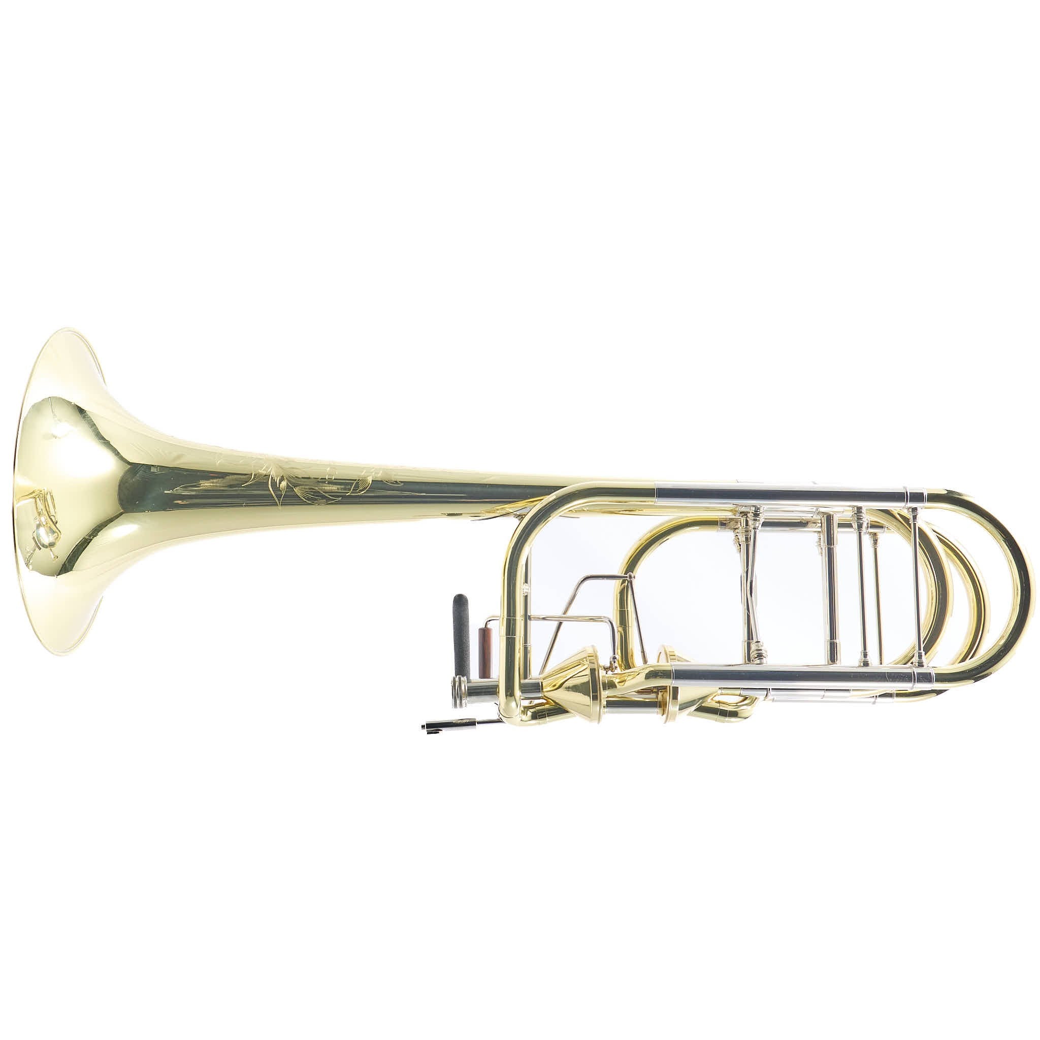 S.E. Shires Q36YA Q-Series Professional Bass Trombone with Dual Axial Flow Valves