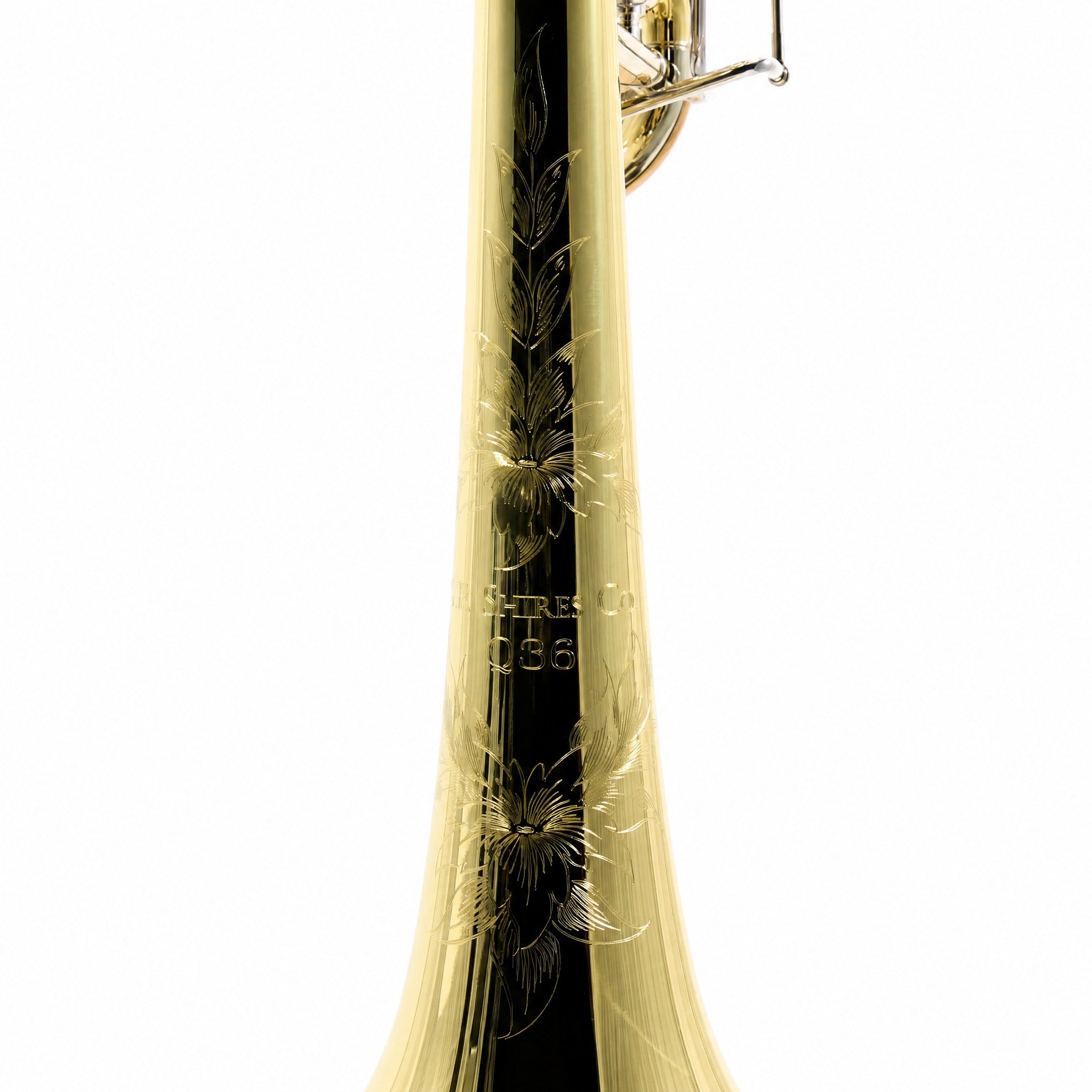 S.E. Shires Q36YR Q-Series Bass Trombone with Dual Rotary Valves SN Q21236