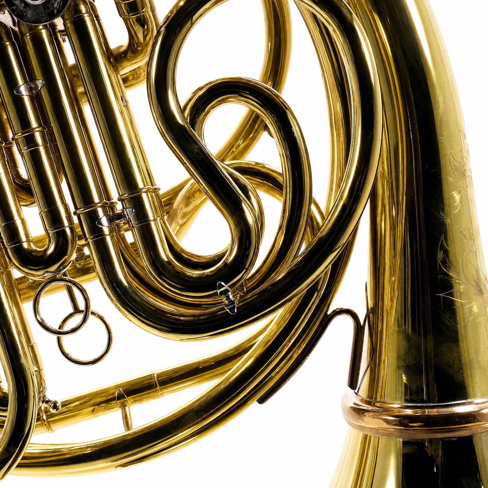S.E. Shires SHR200-U Custom Geyer Double French Horn with Detachable Bell