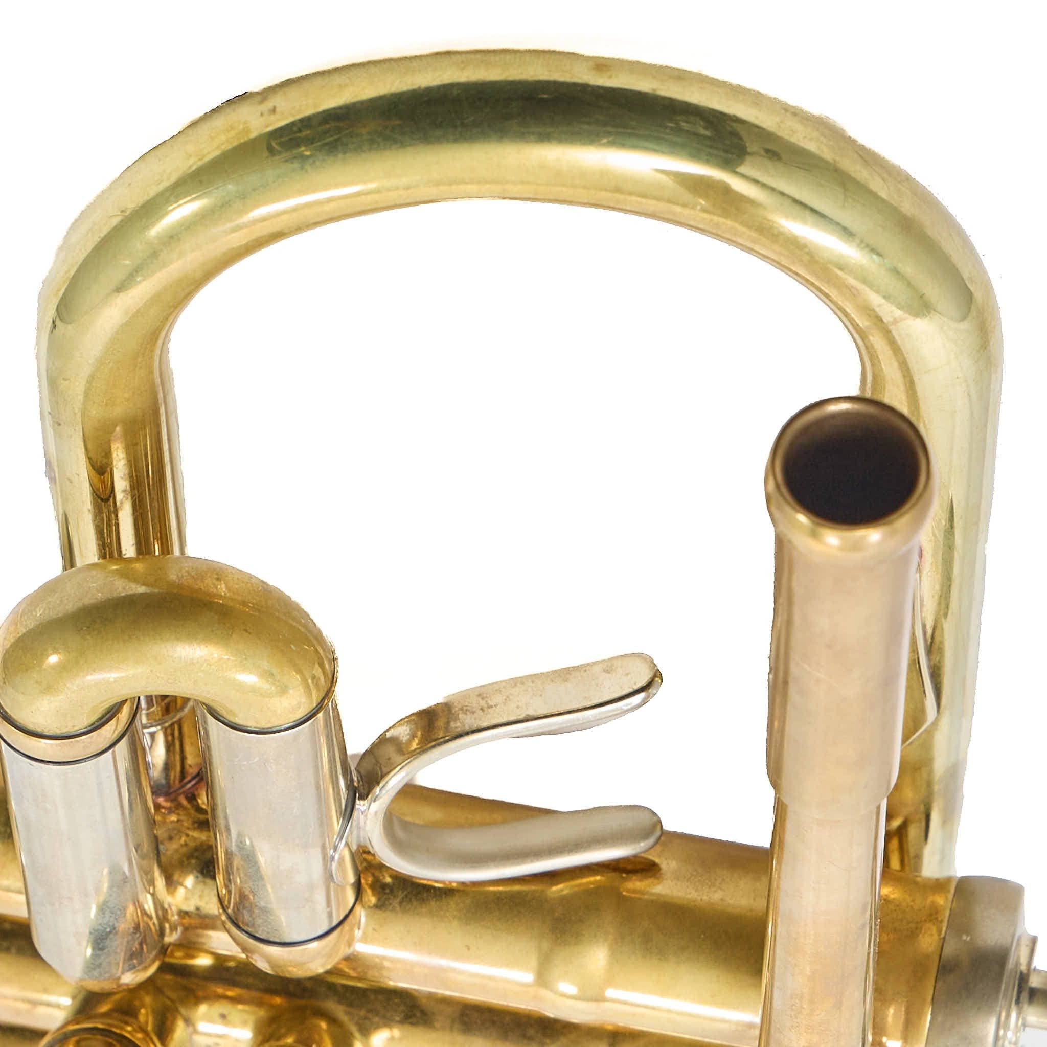 Schagerl Charis Large Bore C Trumpet in Raw Brass | Pre-Owned