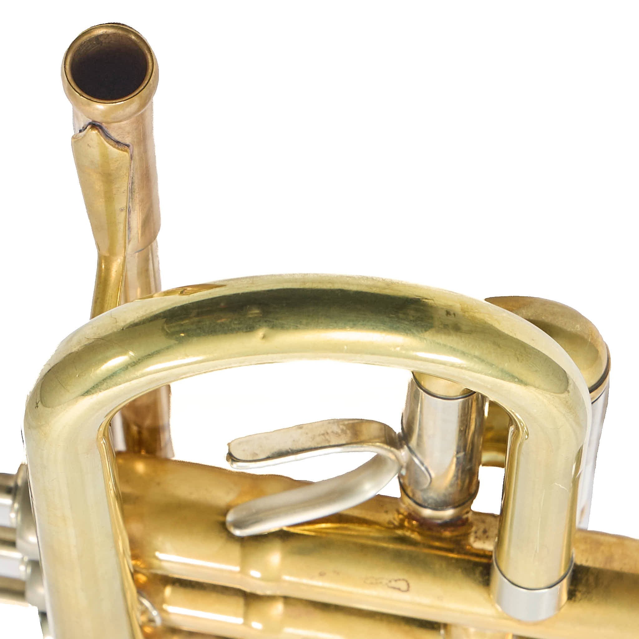 Schagerl Charis Large Bore C Trumpet in Raw Brass | Pre-Owned