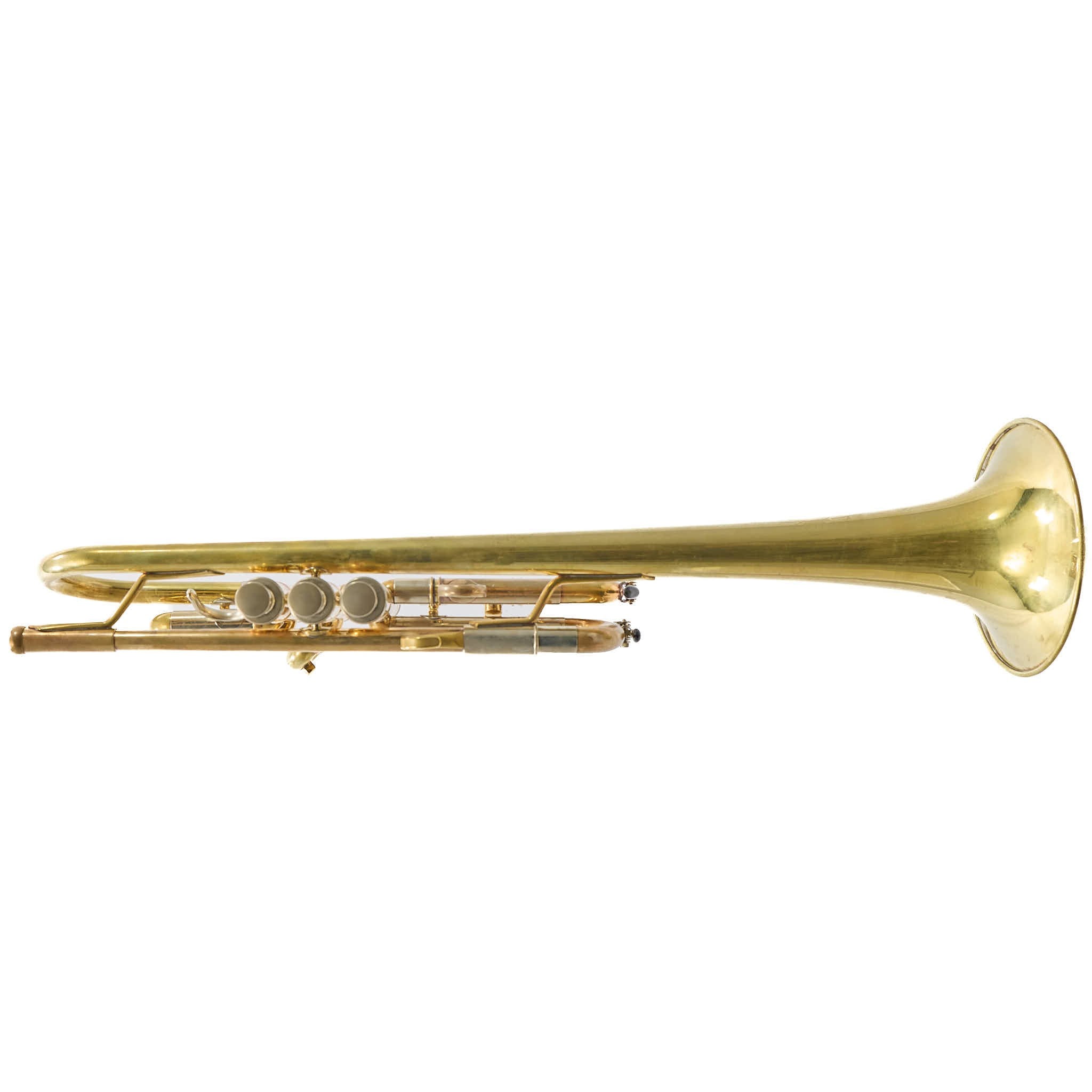 Schagerl Charis Large Bore C Trumpet in Raw Brass | Pre-Owned