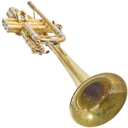 Schagerl 'Charis' Large Bore C Trumpet in Raw Brass