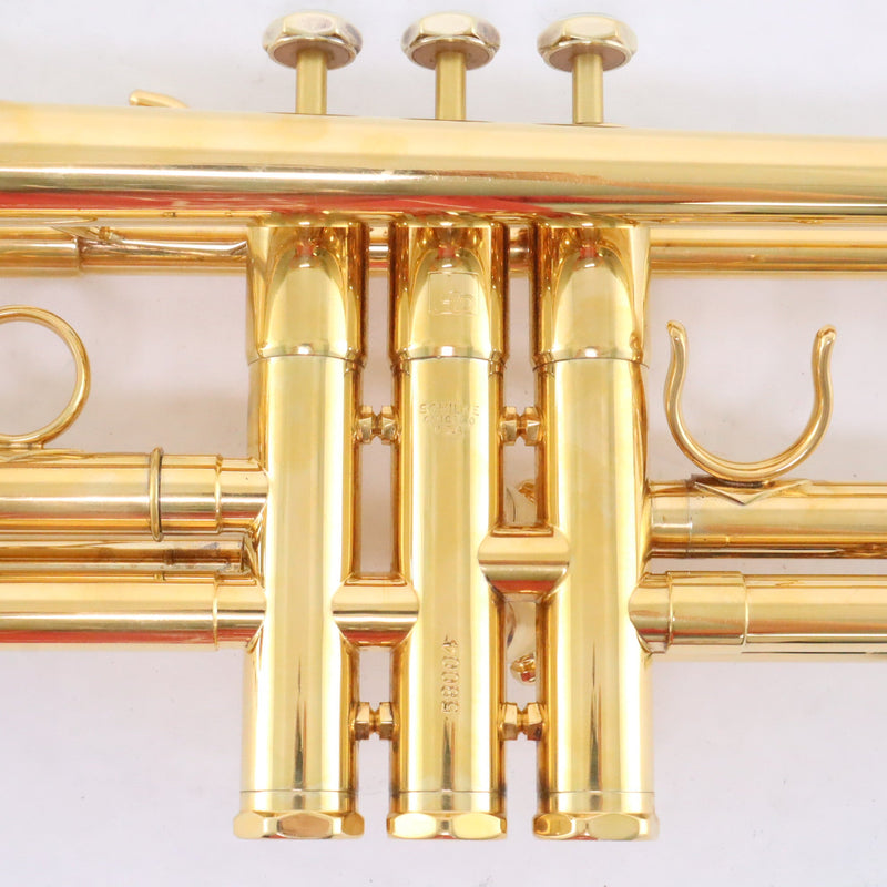 Schilke Model S22HD Professional Large Bore Trumpet SN 58004 GOLD PLATE- for sale at BrassAndWinds.com