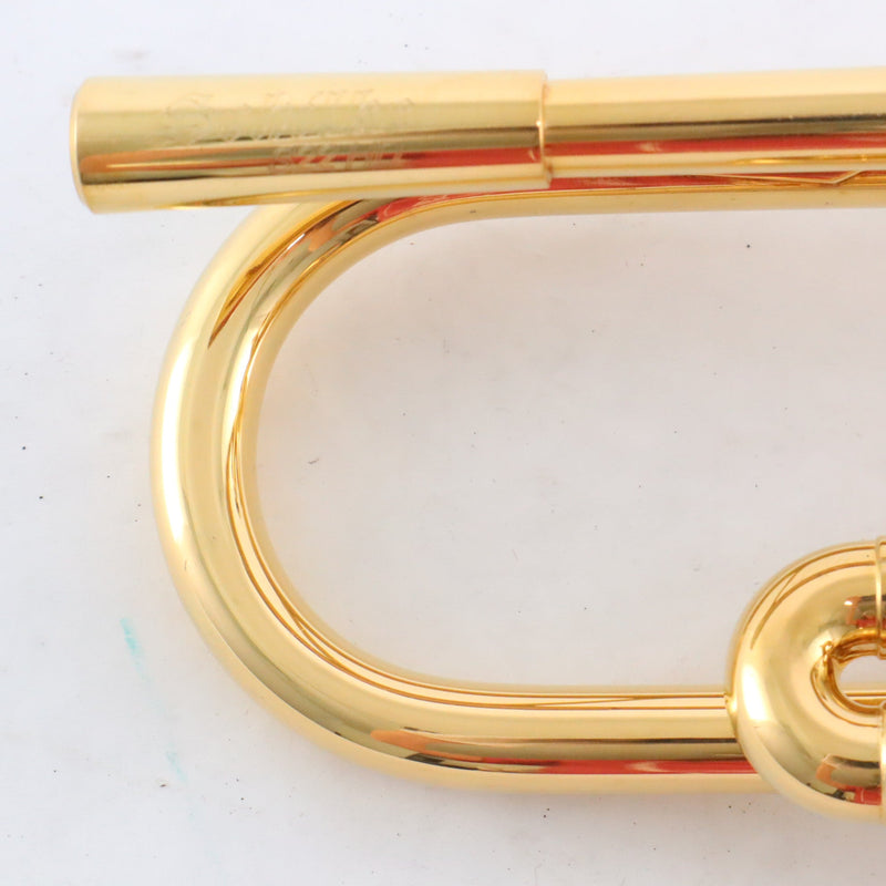 Schilke Model S22HD Professional Large Bore Trumpet SN 58004 GOLD PLATE- for sale at BrassAndWinds.com