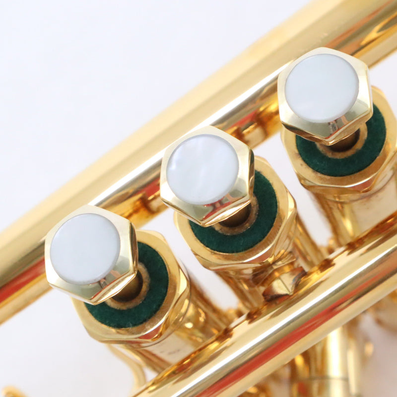Schilke Model S22HD Professional Large Bore Trumpet SN 58004 GOLD PLATE- for sale at BrassAndWinds.com