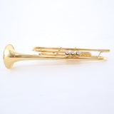 Schilke Model S22HD Professional Large Bore Trumpet SN 58004 GOLD PLATE- for sale at BrassAndWinds.com