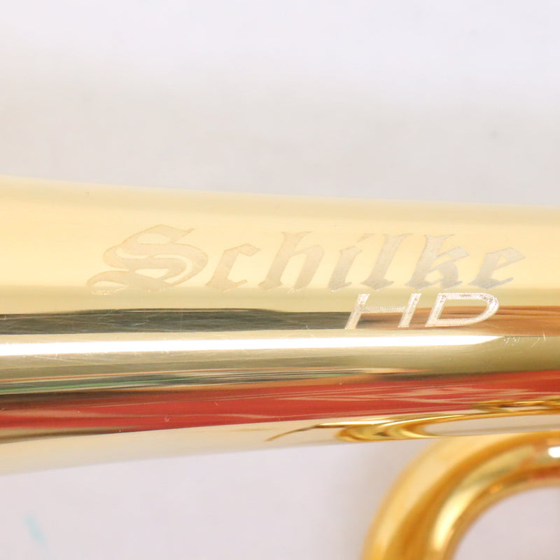 Schilke Model S22HD Professional Large Bore Trumpet SN 58004 GOLD PLATE- for sale at BrassAndWinds.com