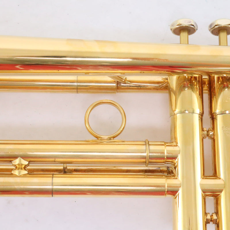 Schilke Model S22HD Professional Large Bore Trumpet SN 58004 GOLD PLATE- for sale at BrassAndWinds.com