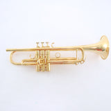 Schilke Model S22HD Professional Large Bore Trumpet SN 58004 GOLD PLATE- for sale at BrassAndWinds.com