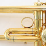 Schilke S42L Professional Trumpet SN 54012 GOLD PLATE TWO BELLS- for sale at BrassAndWinds.com