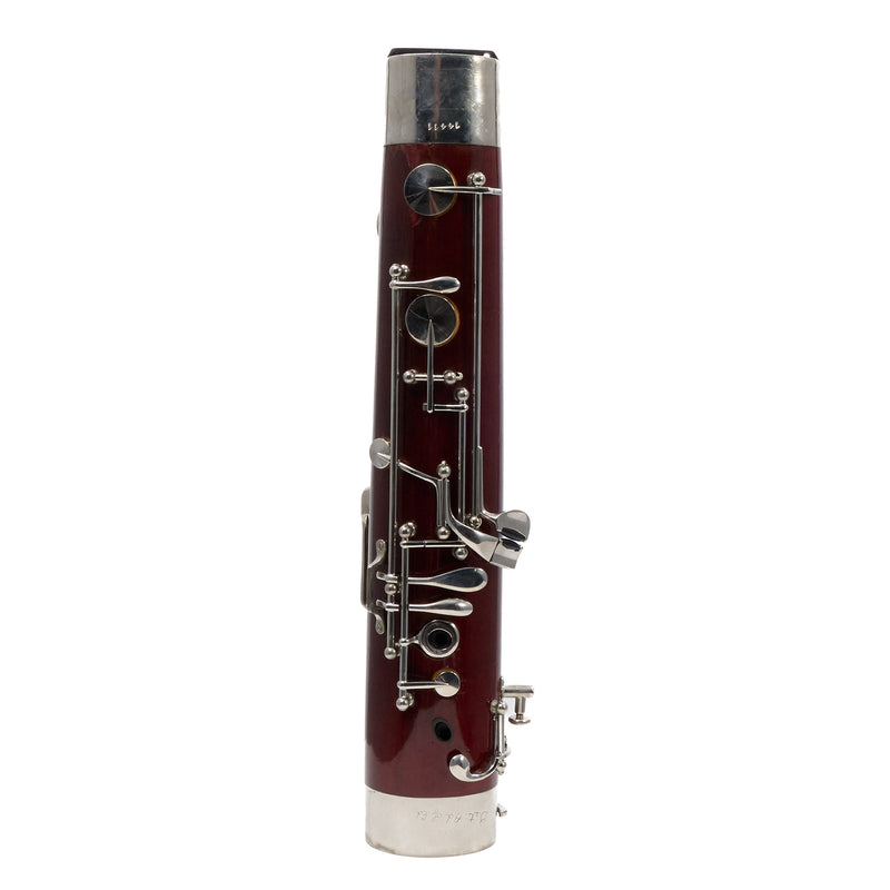 Schreiber Semi-Professional Wood Bassoon with High D Key SN 14411 EXCELLENT- for sale at BrassAndWinds.com