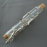Schreiber Transparent Lucite Bb Clarinet Boehm System AMAZING- for sale at BrassAndWinds.com