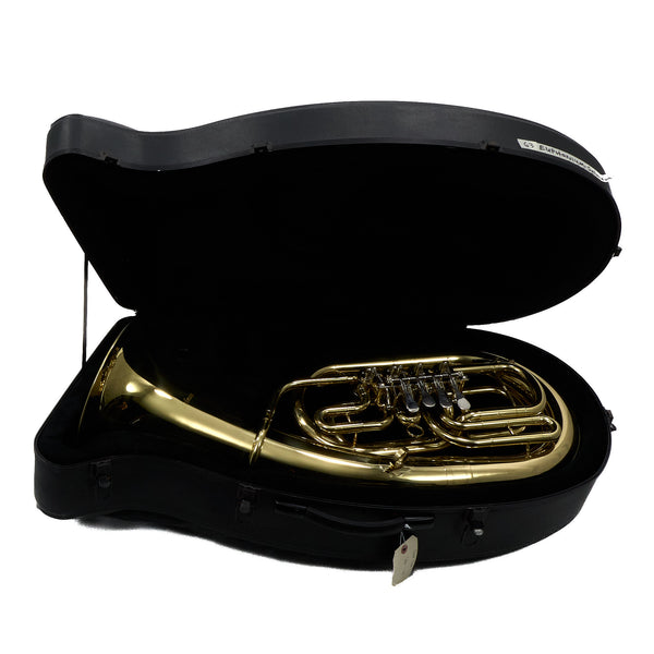Selman Brand Chinese-Made British Curved Baritone in Bb SN 89077652 EXCELLENT- for sale at BrassAndWinds.com