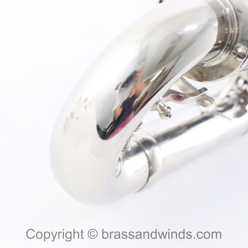 Selmer Bundy Model Contra Alto Clarinet SN 2101 FRESH REPAD- for sale at BrassAndWinds.com